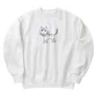 Okomeya Ocean Pacific PeaceのI Love Cats Heavyweight Crew Neck Sweatshirt