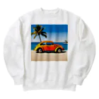 転倒無視のボサノヴァビーチ Heavyweight Crew Neck Sweatshirt