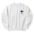 首都光速戦闘のPurple demon Heavyweight Crew Neck Sweatshirt