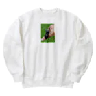 okaken2のくわちゃん Heavyweight Crew Neck Sweatshirt