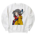 大正レトロJYOSIの大正レトロJYOSI　レイナ Heavyweight Crew Neck Sweatshirt