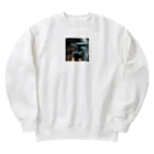 nonbiri-yaの雨車 Heavyweight Crew Neck Sweatshirt