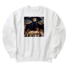 mizupushaの星空の下の食卓   Heavyweight Crew Neck Sweatshirt