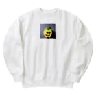 にゃーんの生きたリンゴ Heavyweight Crew Neck Sweatshirt