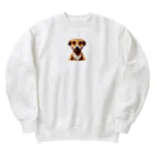 ザウルス君のミーヤキャットやねん Heavyweight Crew Neck Sweatshirt