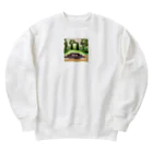 cunissaのドット絵古の祭壇 Heavyweight Crew Neck Sweatshirt