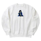 バーチャルライフ。のバーチャルライフ。 Heavyweight Crew Neck Sweatshirt