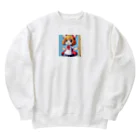 pixel-martのラビちゃん Heavyweight Crew Neck Sweatshirt