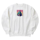 ネコピコshopのアドベンチャーキャット Heavyweight Crew Neck Sweatshirt