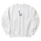 Matos の美きりん Heavyweight Crew Neck Sweatshirt