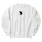 KeishopCreations - 日本の美をあなたにのハンドメイドリメイク着物グッズ Heavyweight Crew Neck Sweatshirt