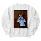 y-u-ki0179の着物を着た男性アイコン Heavyweight Crew Neck Sweatshirt