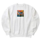 Satochuのエジプシャンマウ Heavyweight Crew Neck Sweatshirt