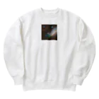 夏宮あや@線維筋痛症の宇宙いっぱい Heavyweight Crew Neck Sweatshirt