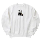 パンダリアンのパンダグッズ🐼 Heavyweight Crew Neck Sweatshirt