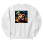 はなびのハムスター夢幻コレクション Heavyweight Crew Neck Sweatshirt