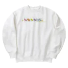 フルールデアートのyokoアヒルガーガーシリーズ Heavyweight Crew Neck Sweatshirt