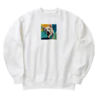 Taiwan_CreatorのRun Dog Heavyweight Crew Neck Sweatshirt