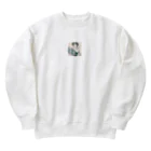 Mori3456のすがた美人 Heavyweight Crew Neck Sweatshirt