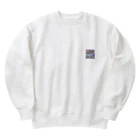 Kousakuin3のロゴ　テキスト Heavyweight Crew Neck Sweatshirt