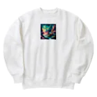 tyoppaの幻想的な風景 Heavyweight Crew Neck Sweatshirt