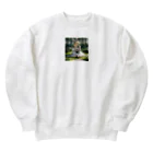 フウマショプの姉妹とうさチャン Heavyweight Crew Neck Sweatshirt