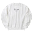 brownの人気♡シンプルで可愛い英文ロゴデザイン Heavyweight Crew Neck Sweatshirt