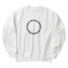 アルアルのアルファベットリング Heavyweight Crew Neck Sweatshirt