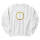 アルアルのアルファベットリング Heavyweight Crew Neck Sweatshirt