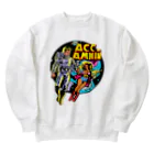 islandmoon13の宇宙の男女　　昔のアメコミ風 Heavyweight Crew Neck Sweatshirt