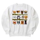 BarkingBeatsのBeware: Dog Lover Zone Heavyweight Crew Neck Sweatshirt