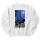 マツリのフォトショップのビルの写真 Heavyweight Crew Neck Sweatshirt