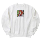 the blue seasonの青木茜 Heavyweight Crew Neck Sweatshirt