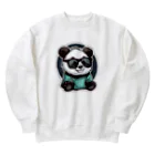 Sticker-Jrのぐらさんぱんだ3 Heavyweight Crew Neck Sweatshirt