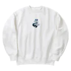 シリーズ＆シリーズの水墨画シリーズ　鼠 Heavyweight Crew Neck Sweatshirt