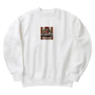 My_Wife_Riderのミュシャロメオ Heavyweight Crew Neck Sweatshirt