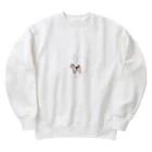 non0630のlove terrier Heavyweight Crew Neck Sweatshirt