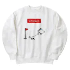 麦畑の［ゴルフ］チキンパッティング Heavyweight Crew Neck Sweatshirt