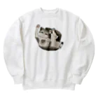 yukinokonokoの同じネコなら楽しむニャンニャン Heavyweight Crew Neck Sweatshirt