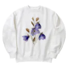 Atelier Petrichor Forestのキキョウ Chinese bellflower Heavyweight Crew Neck Sweatshirt