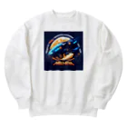 Lock-onの未来の乗り物　04 Heavyweight Crew Neck Sweatshirt