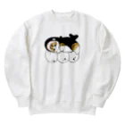 mofusandのシャチにゃん Heavyweight Crew Neck Sweatshirt