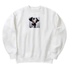 hagetsuruのダルメシアン君 Heavyweight Crew Neck Sweatshirt