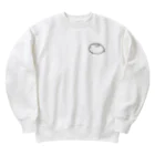 yakumo_penguinのぺたみみうさぎ Heavyweight Crew Neck Sweatshirt