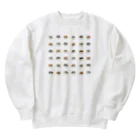 Mt_bookのにゃーにゃー言いたいにゃーパターン Heavyweight Crew Neck Sweatshirt