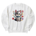 ManmaruShopのちびねこシリーズ4 Heavyweight Crew Neck Sweatshirt