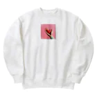 taku_workshopの包みたいハート Heavyweight Crew Neck Sweatshirt