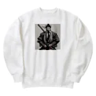 hyon1004のサラリーマン侍 Heavyweight Crew Neck Sweatshirt