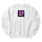 ワンダーワールド・ワンストップの90年代のコンピューター Heavyweight Crew Neck Sweatshirt