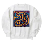 masa193の迷路 Heavyweight Crew Neck Sweatshirt